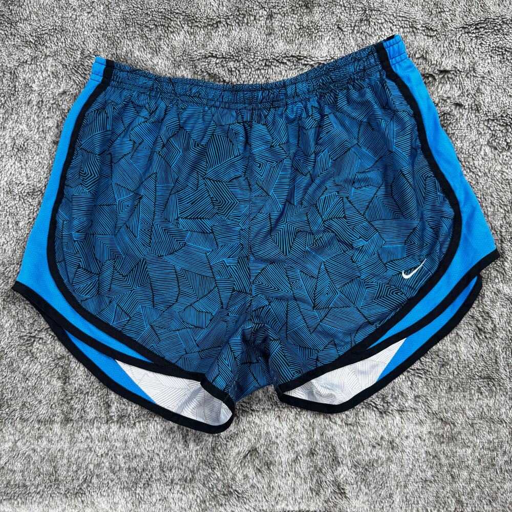 Nike Dri-Fit Shorts Women's Medium Blue